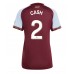 Aston Villa Matty Cash #2 Hjemmedrakt Dame 2025-26 Korte ermer